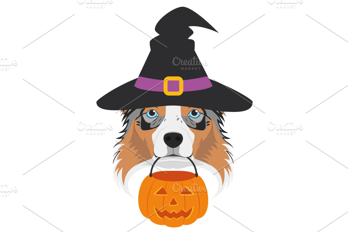 Halloween 30x Dog Breeds Set 2, an Animal Illustration by asantosg (Photo 2 of 9)