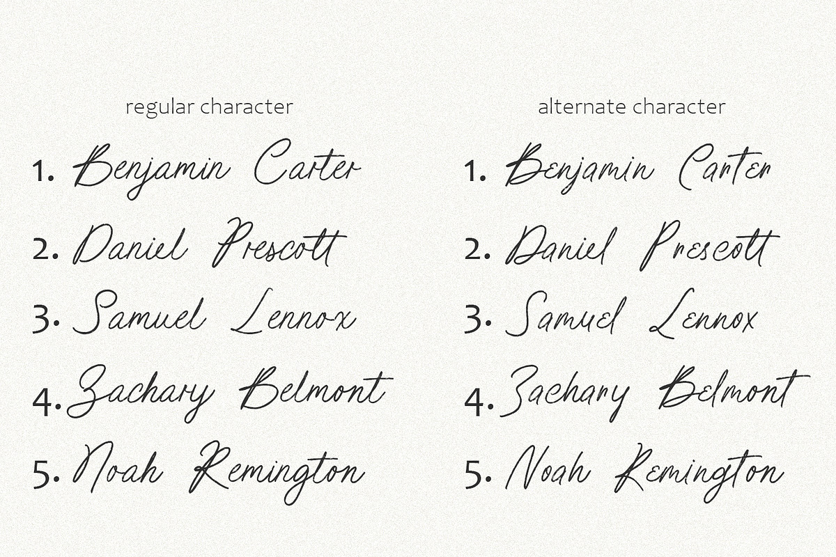Sorriglina Script Font, a Script Font by Arendxstudio (Photo 2 of 9)