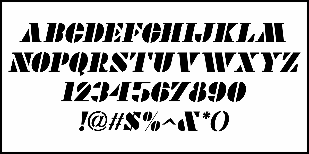 Template Moderne JNL, a Serif Font by Jeff Levine Fonts (Photo 5 of 5)
