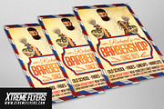 Barber Shop Flyer Template, a Flyer Template by XtremeFlyers (Thumbnail 2 of 2)
