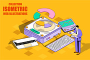 Isometric Web Concepts, a Templates & Theme by alexdndz (Thumbnail 1 of 21)