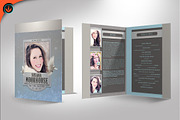 Funeral Program 21 Winter Cool Theme, a Brochure Template by SeraphimChris (Thumbnail 5 of 5)
