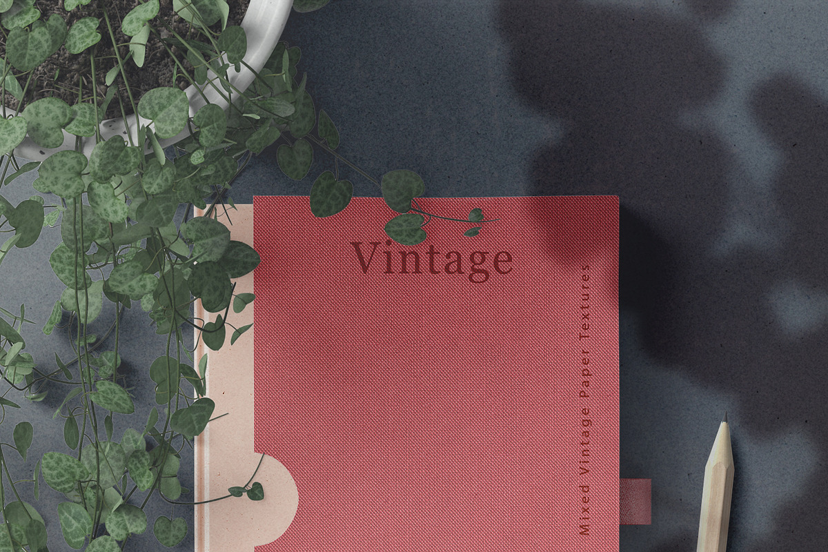 40 Mixed Vintage Paper Textures, a Texture Graphic by Textures & Backgrounds (Photo 5 of 13)