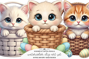 Whimsical Easter Animals PNG, an Illustration by GatewayDesign