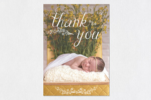 Newborn Thank You Sleeping Beauty