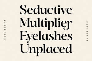 Quilge Modern Serif