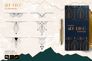 Art Deco Landscape Creator Kit