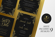 Wedding Invitation Suite - Hannah, an Invitation Template by Print The Love Boutique (Thumbnail 1 of 4)