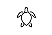 50 Sea Turtle Vector Silhouette Bund, an Illustration by jahid234 (Thumbnail 2 of 51)