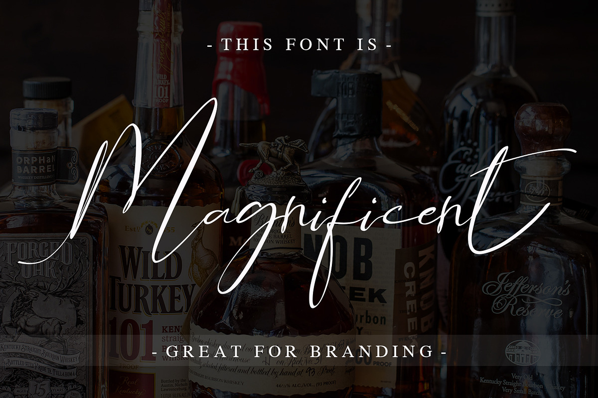 Asgard Signature Font preview 7