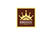 Crown and House for Real Estate Logo, a Branding & Logo Template by Atlantis X Nurman Arbai (Thumbnail 1 of 2)