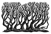 Tree Pattern Laser Cut Vector Set, an Illustration by BIPLOB EXPERT (Thumbnail 3 of 9)