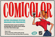 VVDS ComiColor • A Brush Kit, a Brush Add-On by Vintage Voyage Supply (Thumbnail 1 of 14)