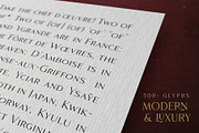 Mourich Elegant Font | With Extra, a Serif Font by Arterfak Project (Thumbnail 5 of 11)