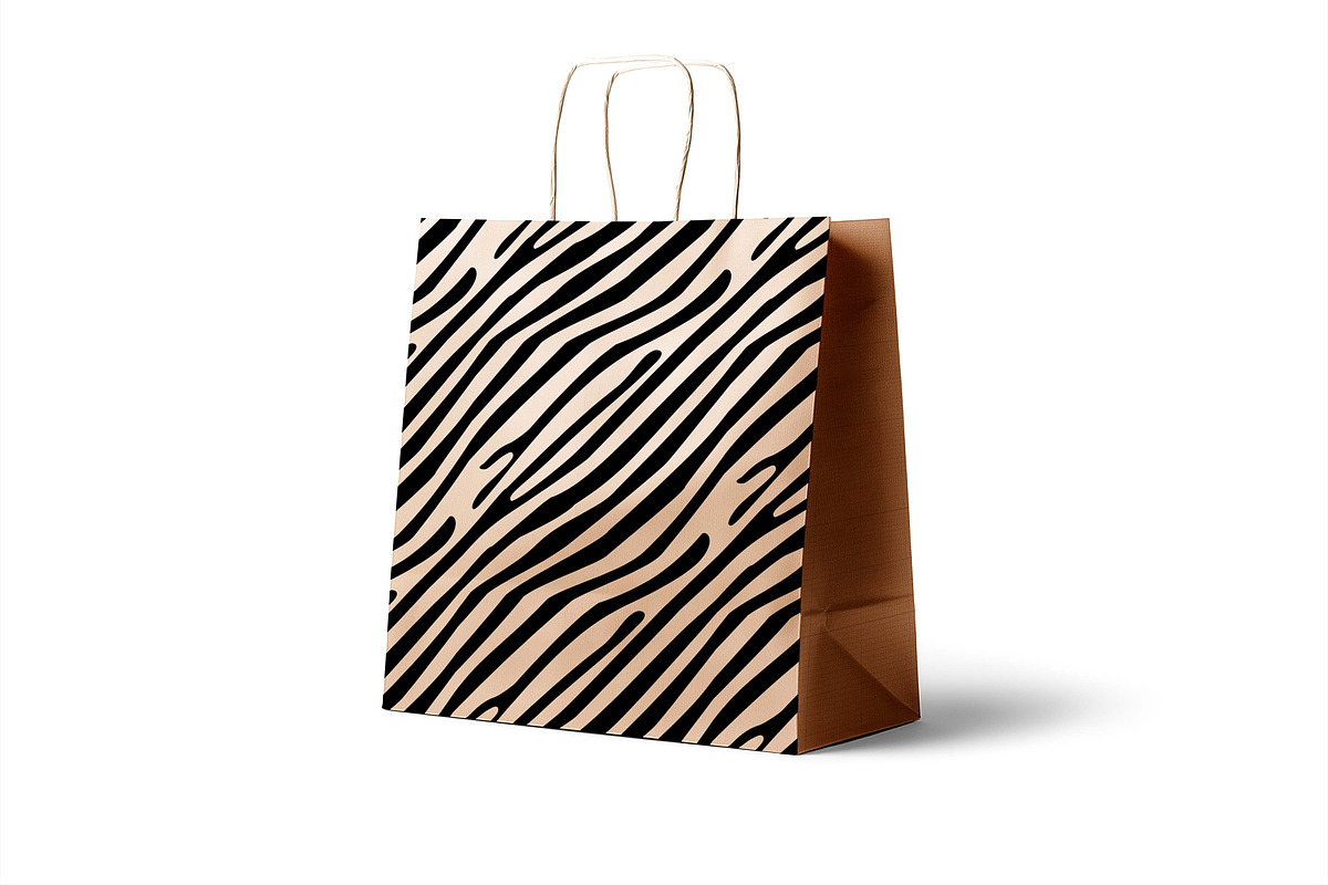 Zebra stripes seamless pattern, a Pattern Graphic by Viktorijareut (Photo 5 of 5)