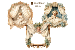 Baby Curtain PNG Clipart