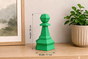 Chess Piece - 3d papercraft