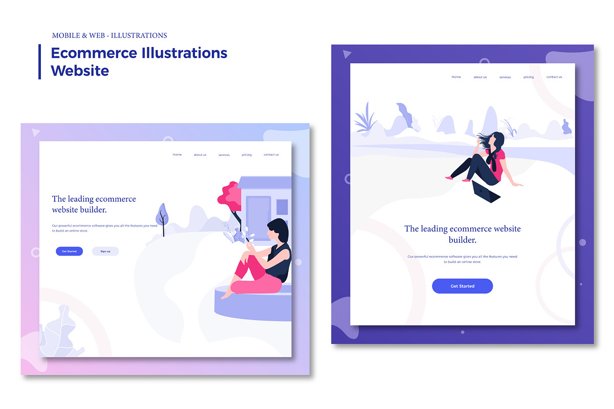 Error & Ecommerce Illustration, an Illustration by marwa_elgendy (Photo 6 of 6)
