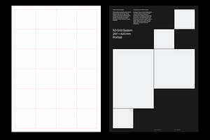 A3 Poster Grid System For InDesign