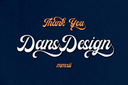 Hewlena, a Script Font by dansdesign (Thumbnail 8 of 8)