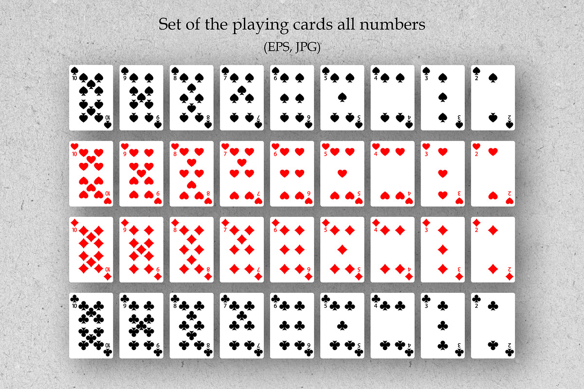 Playing cards original design, an Object Illustration by Retro Graphic Box (Photo 4 of 6)