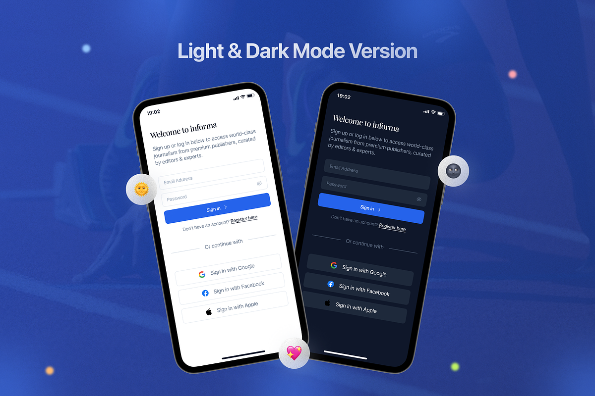 Informa - Article Mobile App UI Kit, an UI Kit Template by andrisetiawannn (Photo 4 of 5)