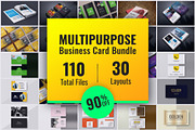 30 Business Cards Bundle Vol.1, a Business Card Template by Smashing_Studio (Thumbnail 1 of 31)