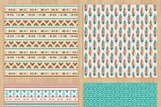 Boho Paper Pack, a Pattern Graphic by Zlatoena Clipart (Thumbnail 2 of 4)