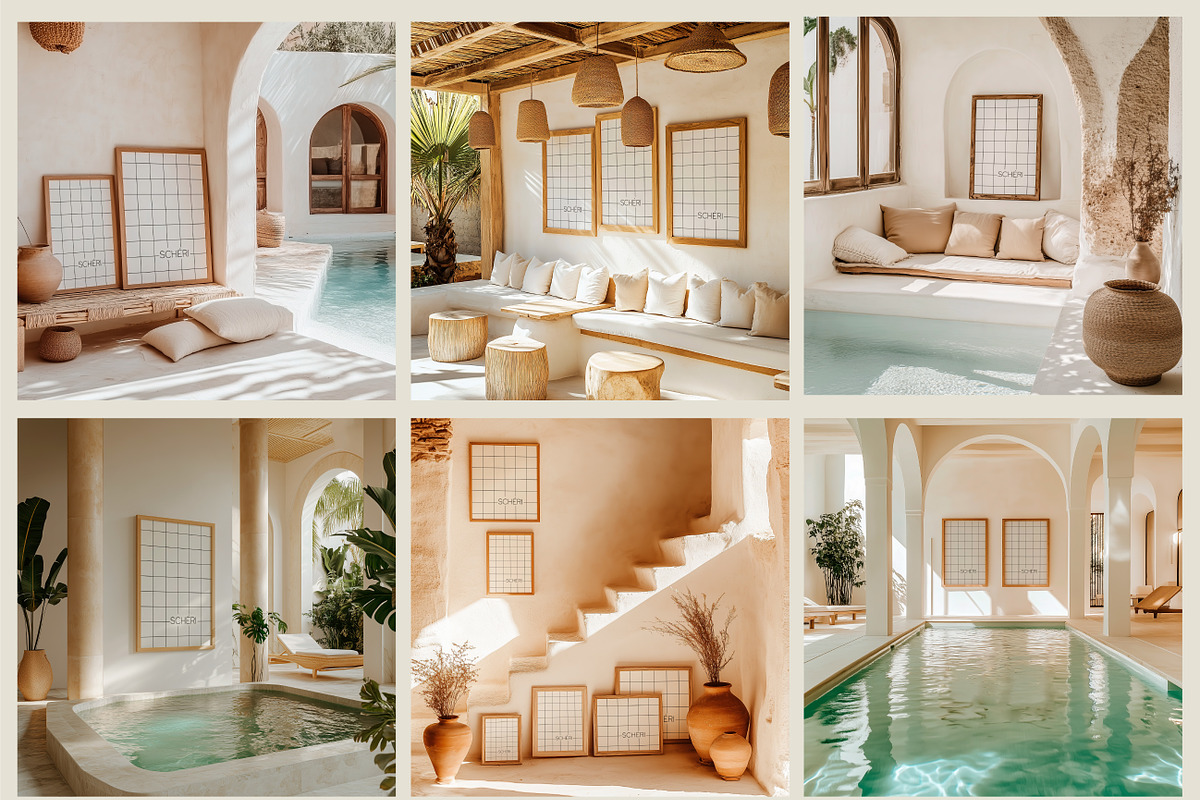 AUTHÉNTIC RETREAT | Frame mockup set, a Household Mockup by SCHÉRI (Photo 14 of 15)