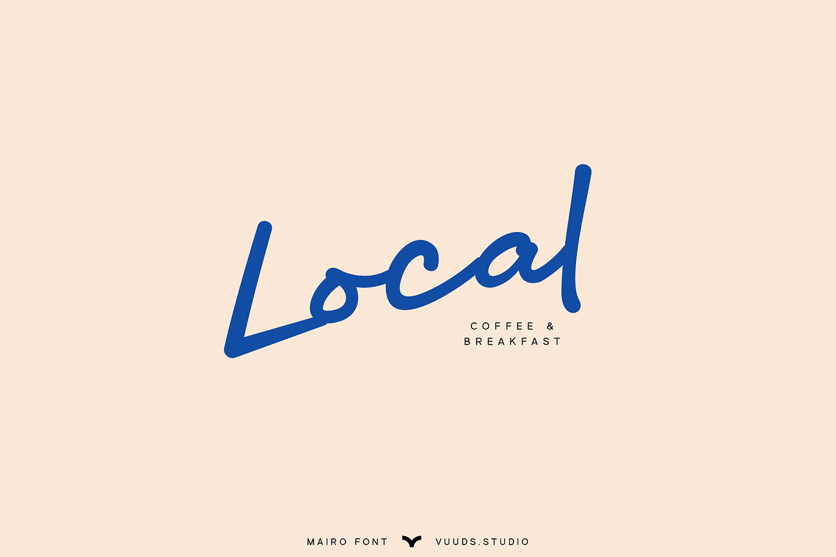 Mairo, a Sans Serif Font by vuuuds (Photo 2 of 14)
