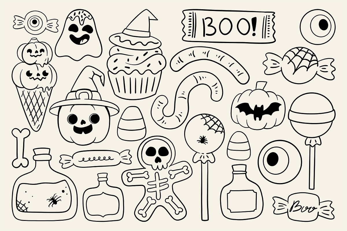 Whimsical Halloween Illustrations, a Seasonal Illustration by Alina Sh (Photo 5 of 8)