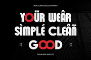Reziko - Bold Condensed Font, a Sans Serif Font by Flawless And Co (Thumbnail 10 of 10)