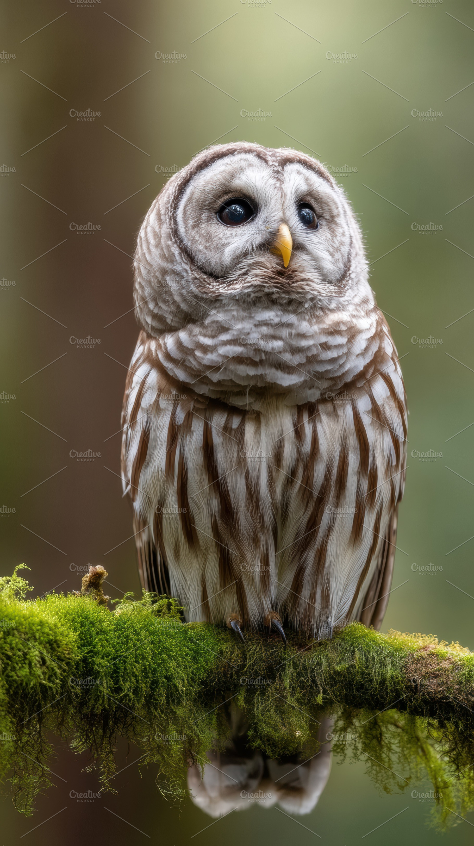 Owl in its natural habitat, an Animal Photo by Virgo Studio
