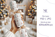 Christmas Crackers Mockup Gift PSD, a Mockup by Mie Mockup Studio (Thumbnail 2 of 5)
