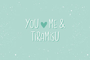 Tiramisu | Handwritten Font, a Sans Serif Font by Faber Co. (Thumbnail 5 of 6)