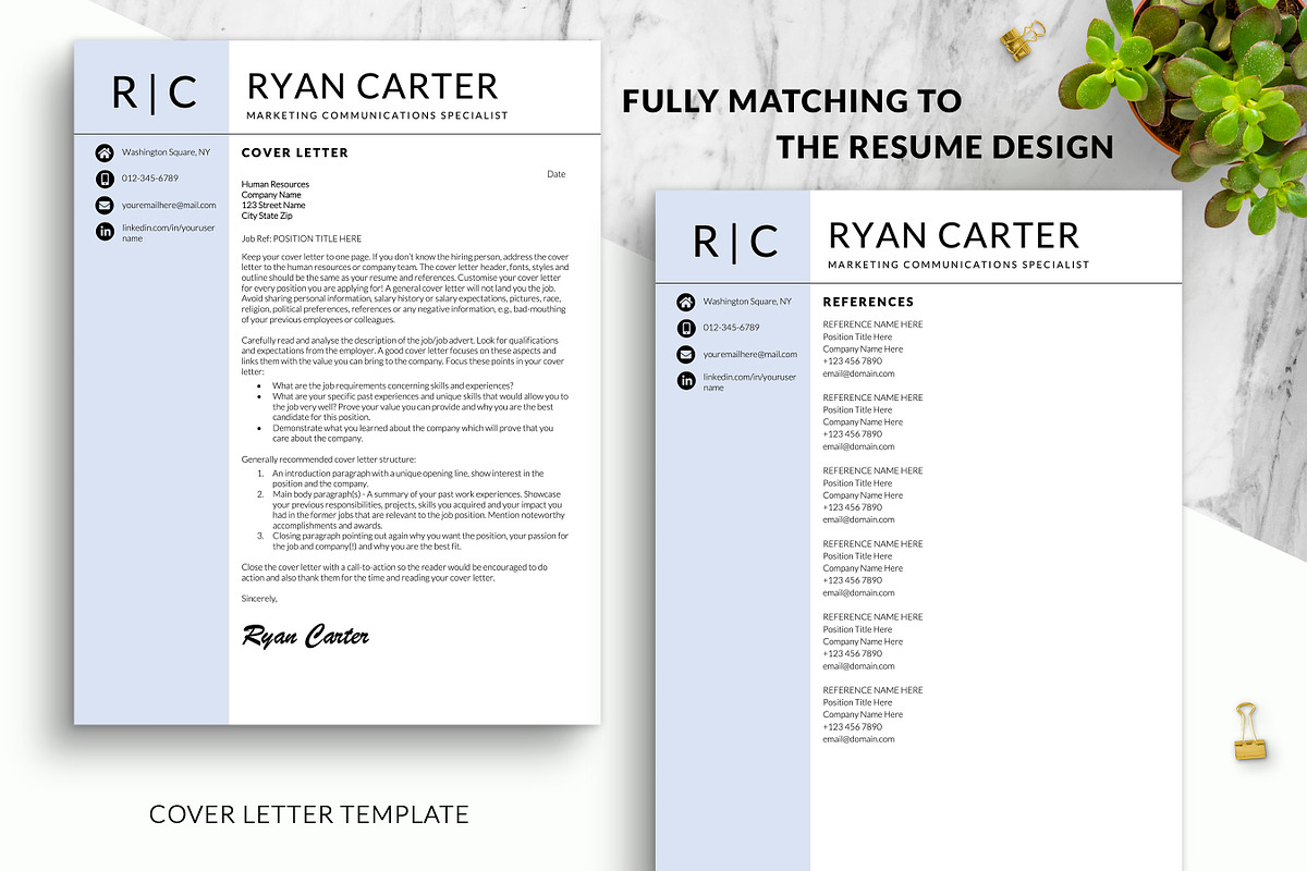 Resume Template Modern Page, a Resume Template by BestResumes.Co (Photo 3 of 7)