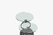 Modern table with two glass tabletop, a Furniture 3D Model by CGTales (Thumbnail 5 of 11)