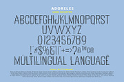 Adoreles, a Sans Serif Font by Nathatype (Thumbnail 8 of 11)