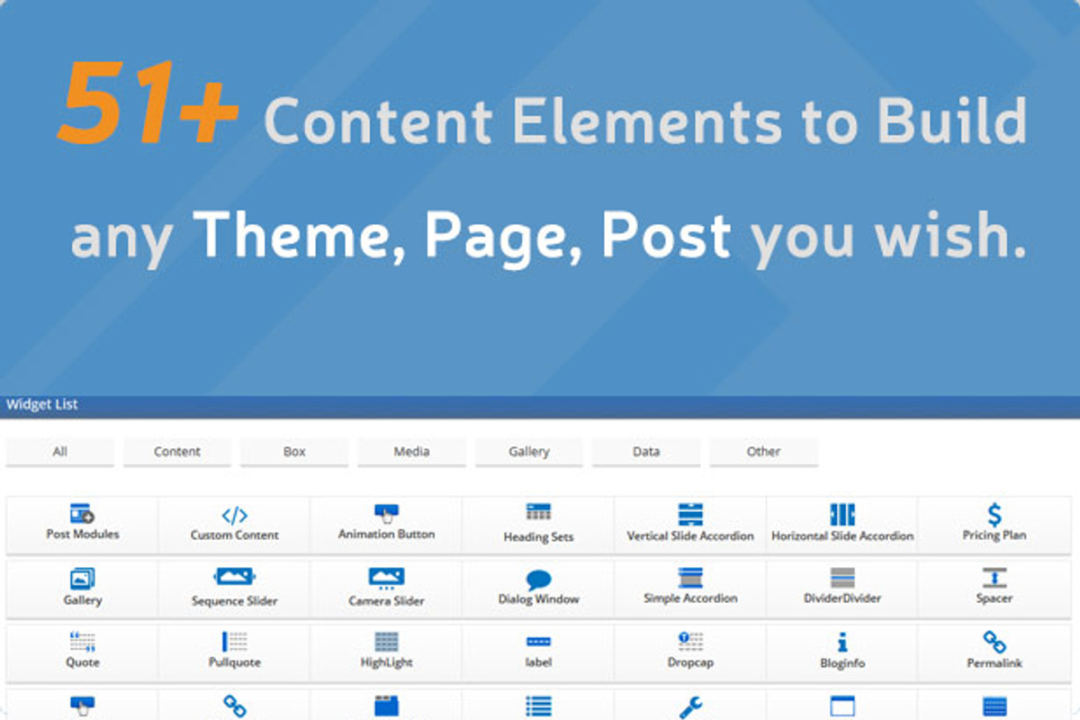 WP Massive Visual Website Builder preview 2