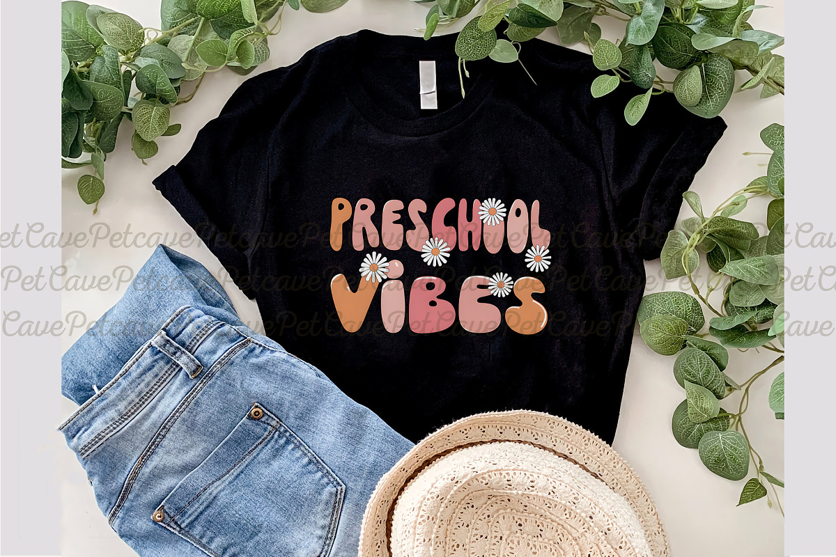 Pre-school Teacher Vibes PNG Bundle, a Graphic by Pet Cave (Photo 2 of 9)