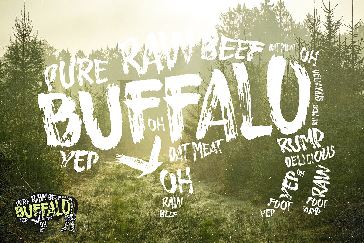 Buffalo - Display Typeface preview 2