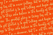Milegants Dersonale Modern Brush, a Script Font by Letterena Studios Script (Thumbnail 16 of 20)