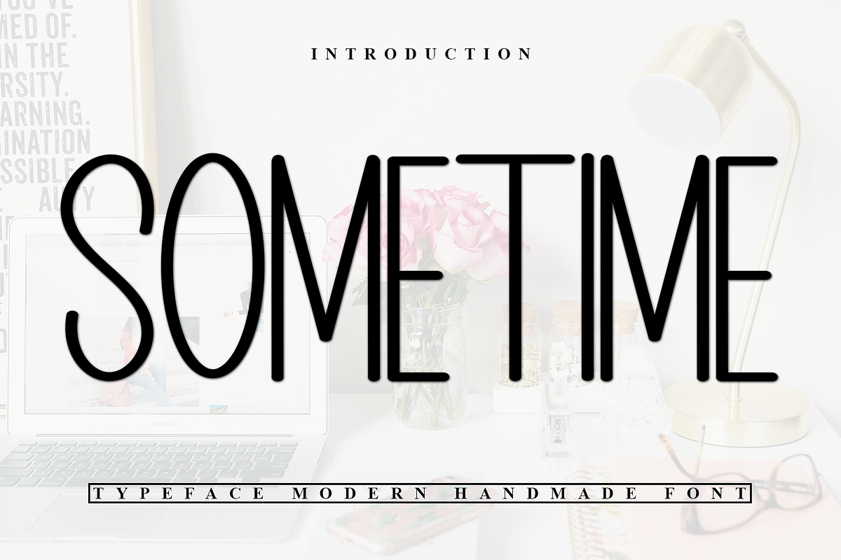 Some Time, a Serif Font by InermediaSTUDIO (Photo 1 of 7)