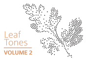 Leaf Tones Vol. 2 | Stippled Leaves, a Texture Illustration by invisiblelayer (Thumbnail 1 of 5)