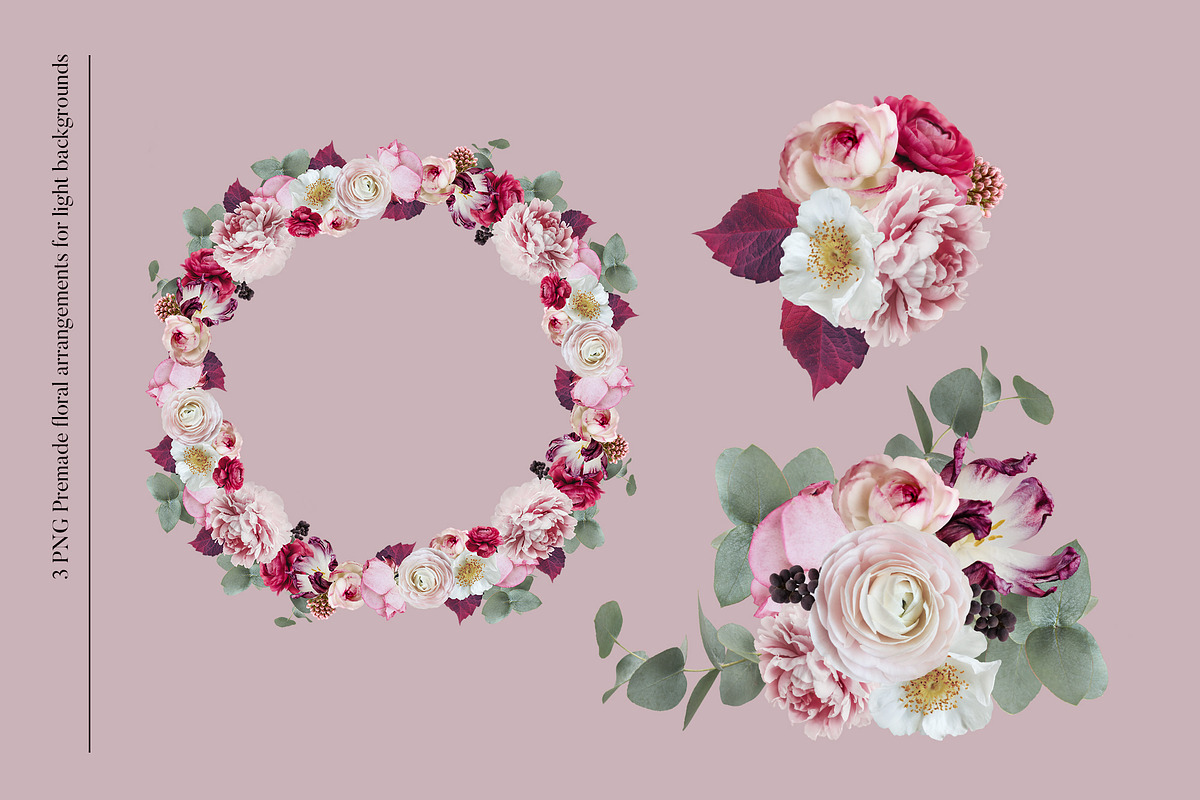 Isolated real flowers clipart set, an Object Graphic by The Graphic Parade (Photo 4 of 14)