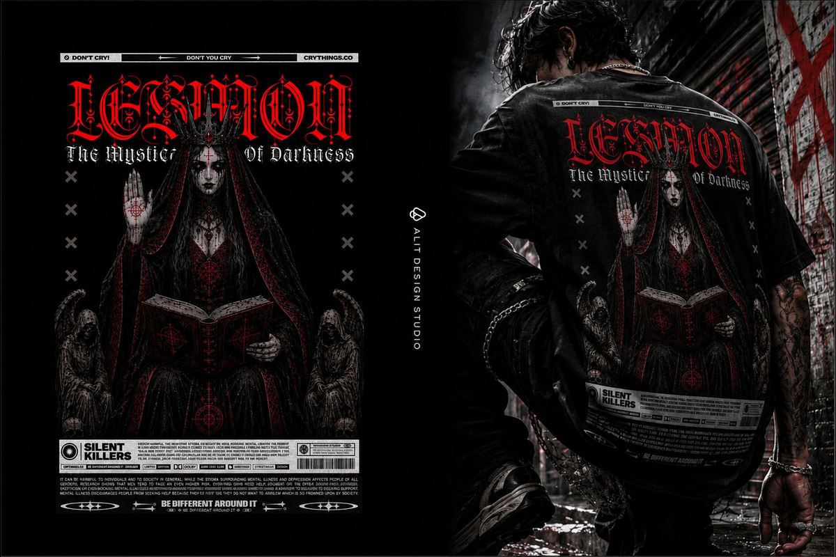 Dread Gothic Typeface, a Blackletter Font by alit design (Photo 12 of 22)
