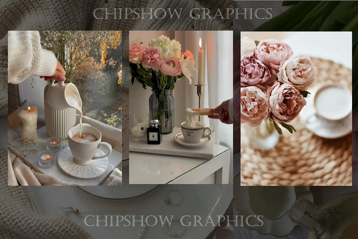 6000+ faceless aesthetic videos, a Social Media Template by Chipshpow Graphics (Photo 4 of 9)