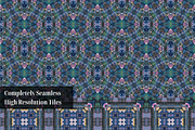 Deep Sea Siren Watercolor Patterns, a Pattern Graphic by Gen Aumonier (Thumbnail 5 of 7)