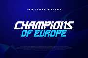 Hetrix Hero - Sporty Display Font, a Blackletter Font by Font De Rico (Thumbnail 3 of 4)