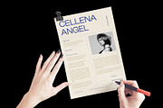Simple Minimal Resume Template, a Resume Template by Neermana (Thumbnail 4 of 5)